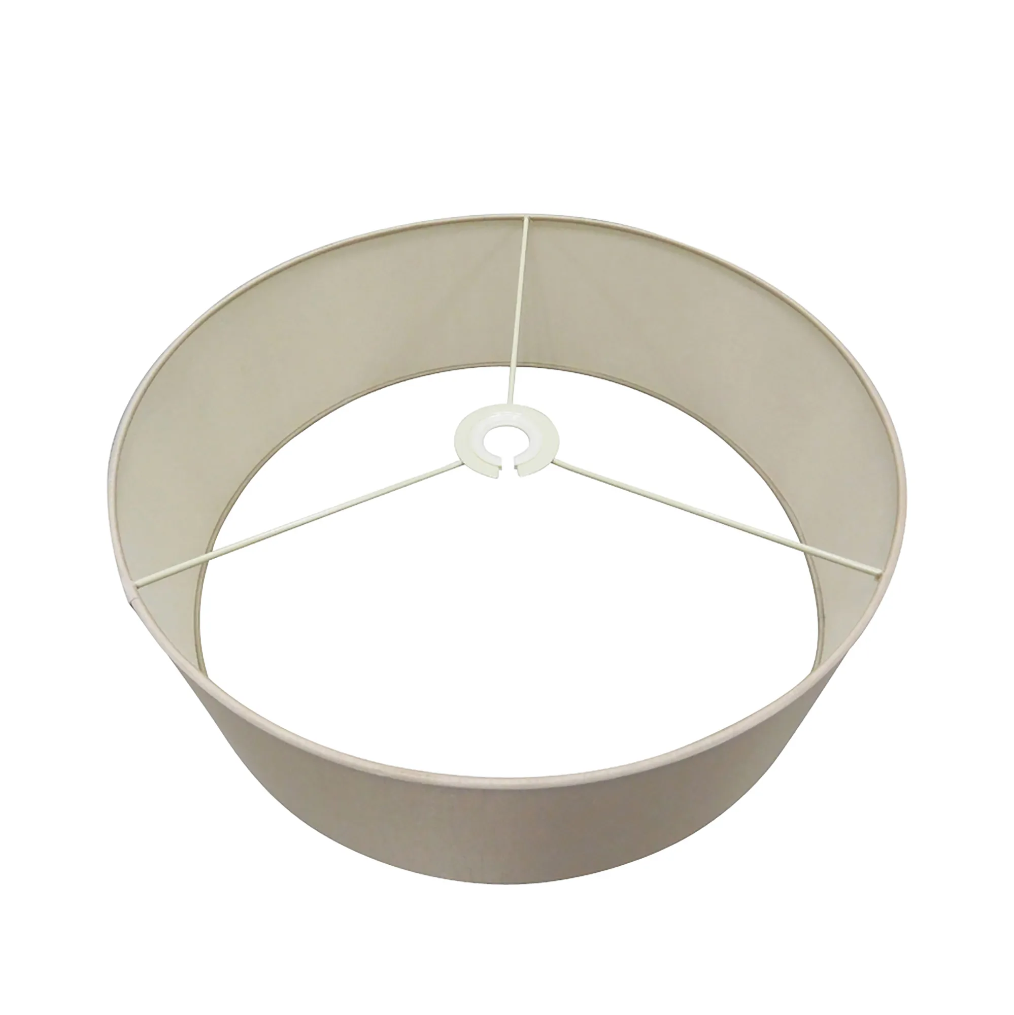 Banyan 45cm 3 Light Pendant Polished Chrome; Nude Beige/Moonlight DK0013  Deco Banyan CH NU